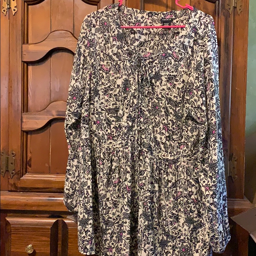 Torrid Long Sleeve Tunic